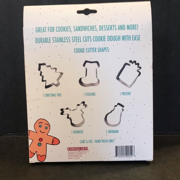 Christmas cookie cutter set - Picture 2 of 2